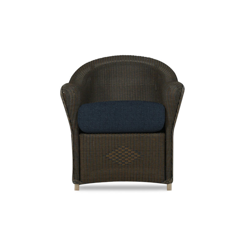 Reflections Outdoor Dining Armchair, Bark, Demo Stone