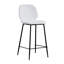 Tabouret de comptoir blanc Meztli