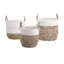 Ensemble de paniers tissés 3 pièces Lucian