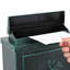 Cast Aluminum Wall Mounted Post Box-125152618