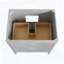 Freestanding Standard Single Vanity Bathroom Vanity With Engineered Marble Top-759658805-759658804
