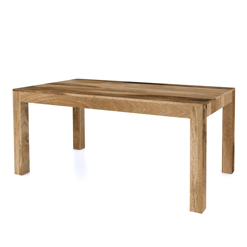 Cube Mango Solid Wood Dining Table, H76 x L175 x W90cm