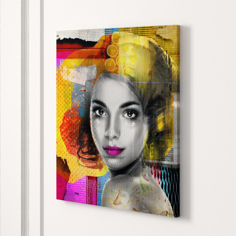 Her I Print by Elena Carlie, 50" H x 40" W x 1.5" D, Plexi