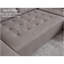 Canapé modulaire de 138,5 po, canapé en forme de U, salon, appartement, rembourré, canapé 6 places, canapé combiné libre (tissu en filet), tissu respirant, gris-121059944
