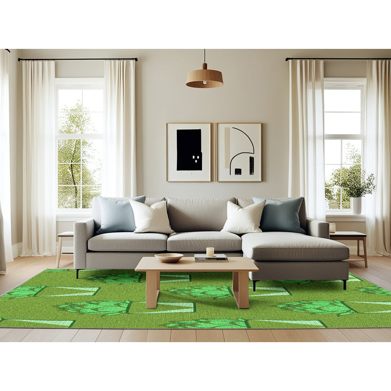 Indoor Rug, Rectangle 6' x 9'