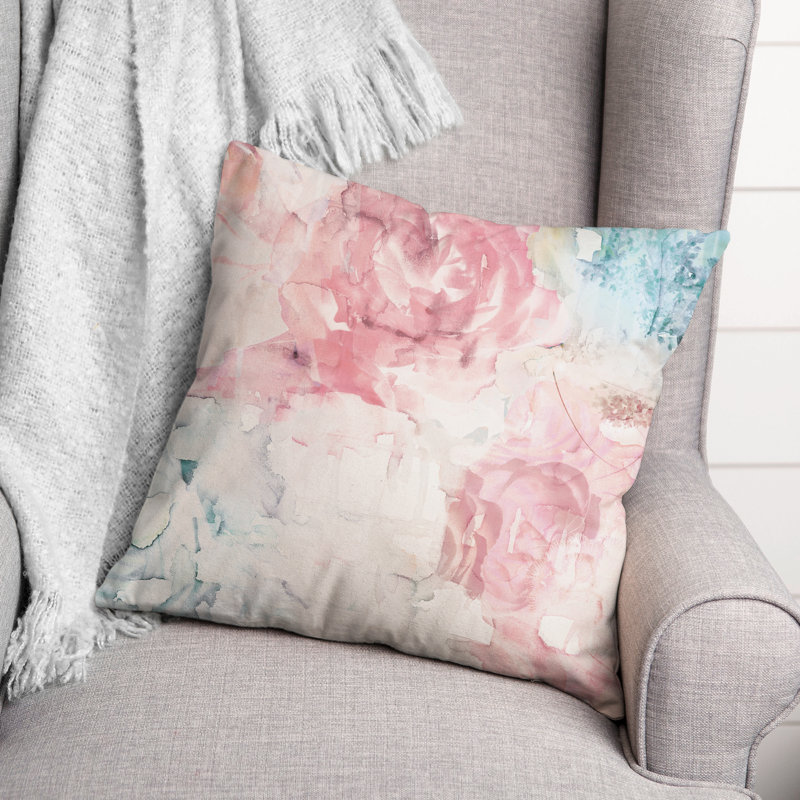 Abstract Throw Pillow