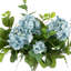 Hydrangea Arrangement in Glass Vase