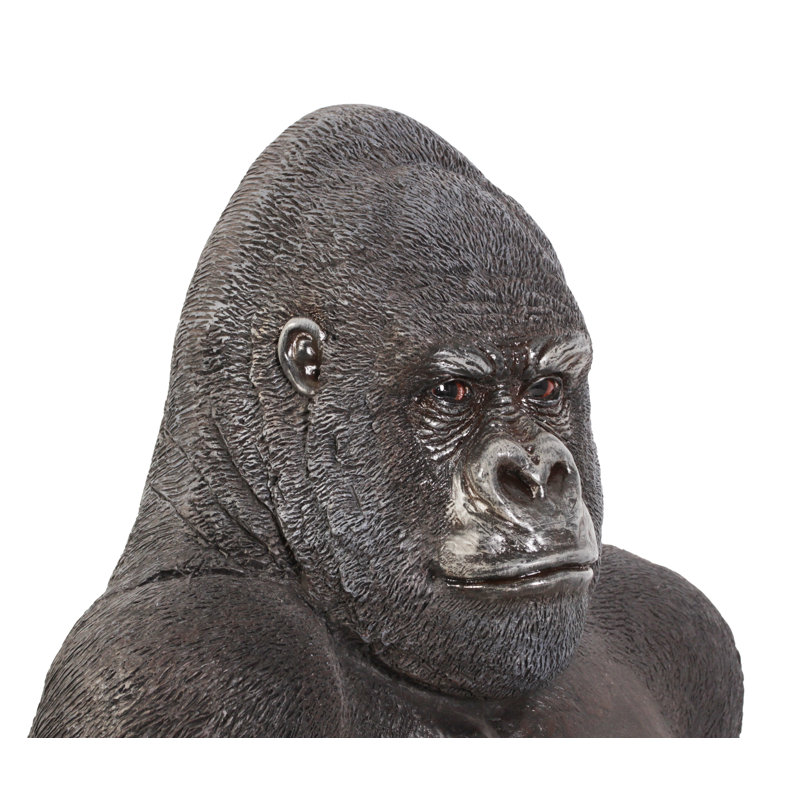 Gorilla à dossier de taille vie