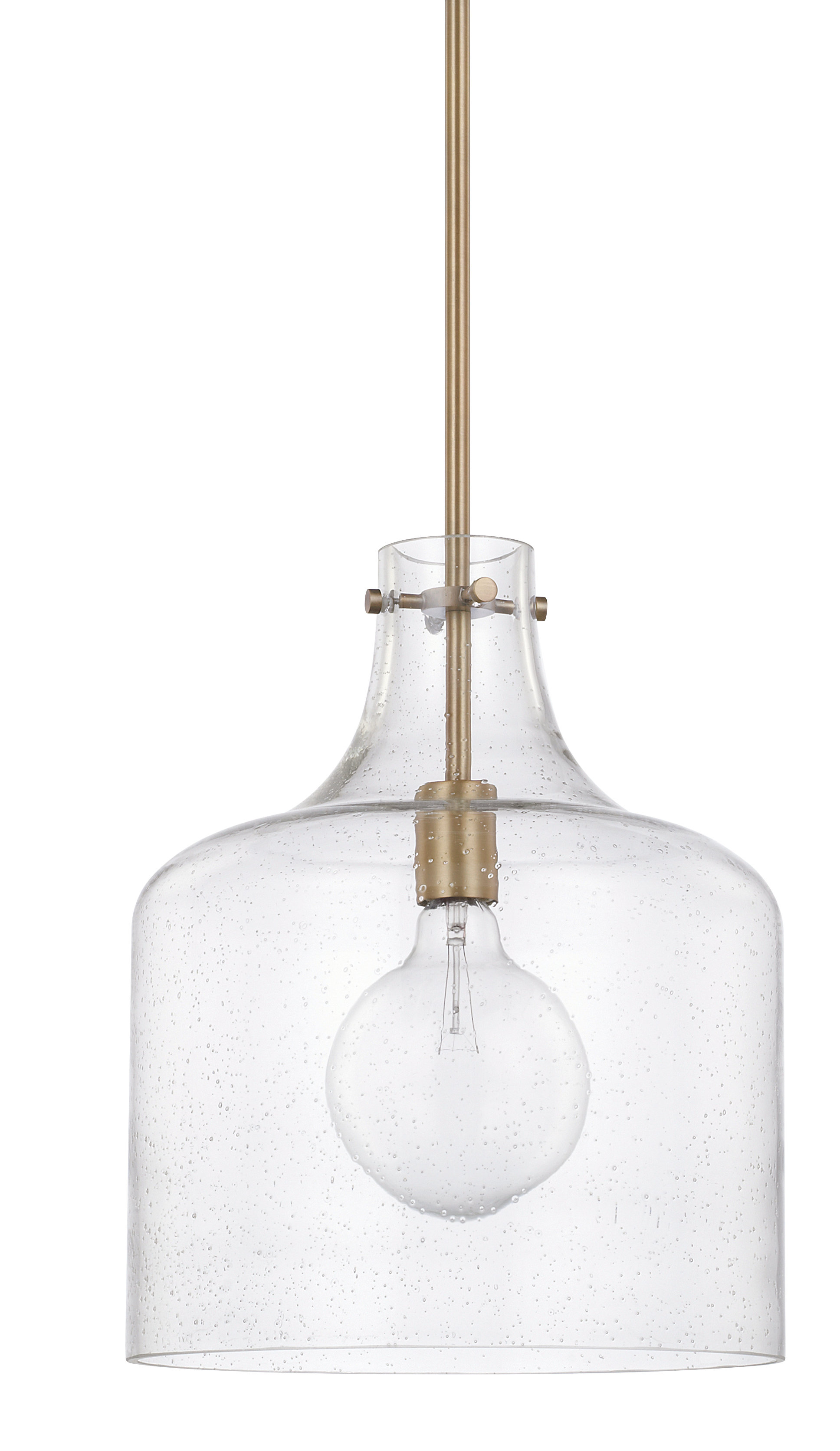 Sand & Stable Aged Brass 1-Light Bell...