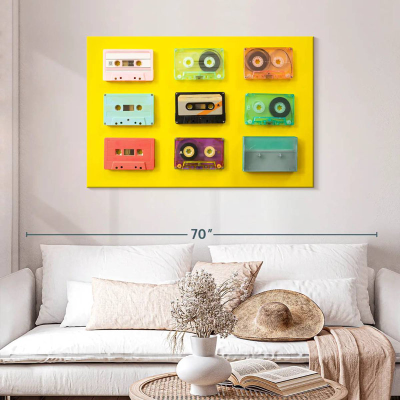 Abarca Cassette Tape Recorders, 24" H x 36" W
