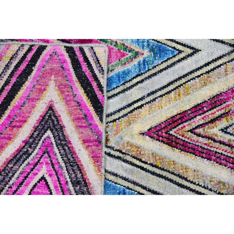 Chevron Area Rug, Rectangle 10' x 14'