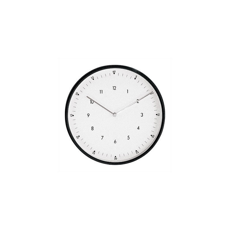 Horloge murale 11,75 po, Noir