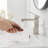 Single-Hole Single-handle Bathroom Faucet with Drain Assembly-104875606