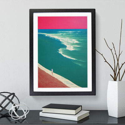 XV1022-493X Alone On The Beach - Print