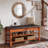 39 Inch Solid Wood Engryway  Bench With Shoe Storage, Tufted PU Leather Lift-Top Storage Bench For Entryway, Mudroom & Bedroom