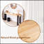 Console rustique de style industriel - 60 pouces