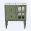 Ensemble de meuble-lavabo avec lavabo en céramique