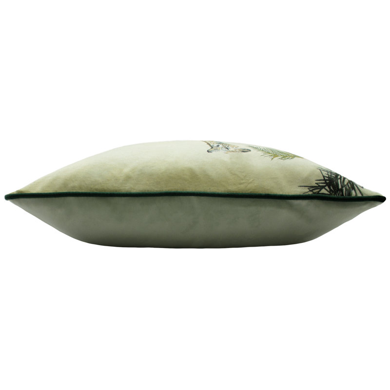 Evans Floral Square Cushion, Feather