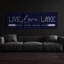 «Epic Art, Live, Love, Lake» par Lux + Me, art mural en verre acrylique, ensemble de 3 pièces-102028615