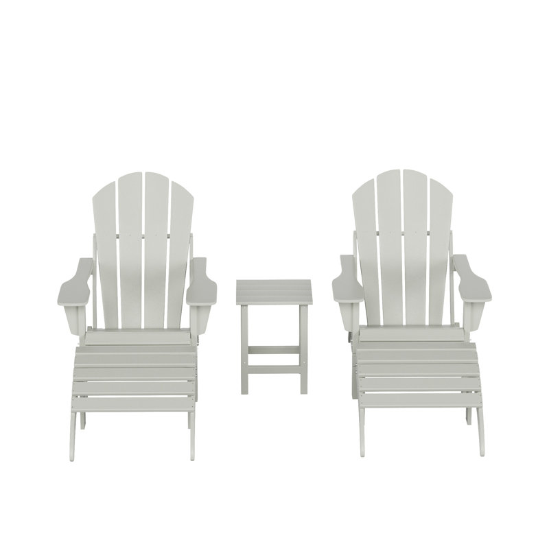 Laguna 5-Piece Seating Group with Table and Ottoman, Sand