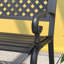 Banc de jardin Cl floral