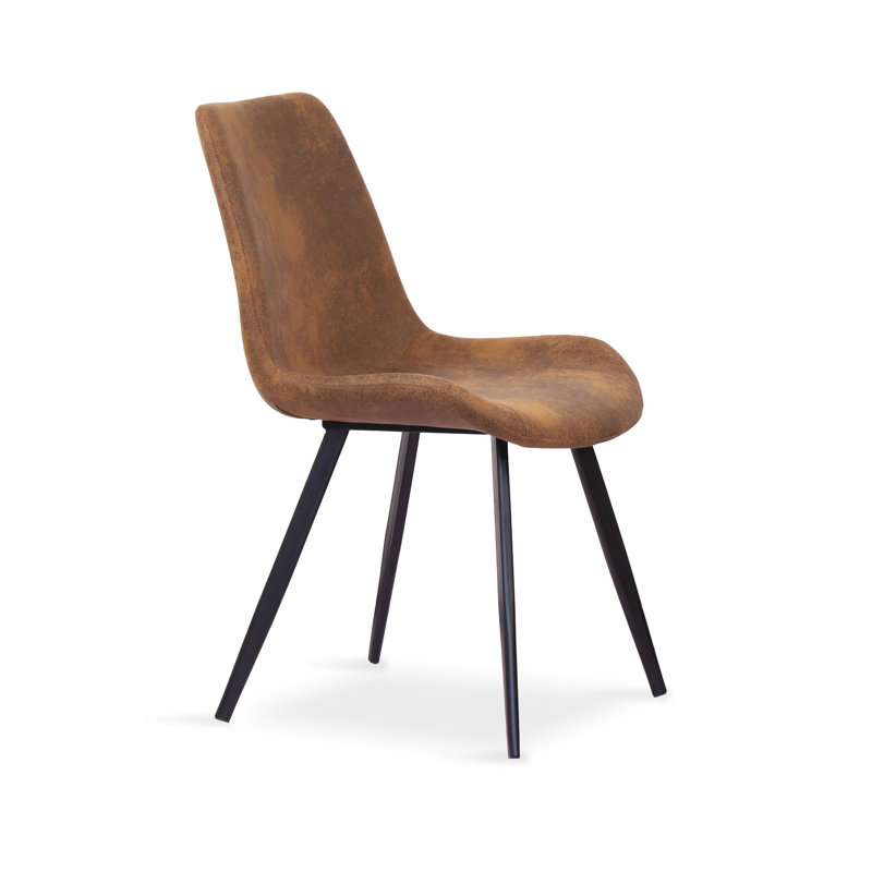 Usrey Upholstered Dining Chair, Brown