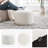Regeani 24" Modern Round Upholstered Pouf Ottoman-984169981