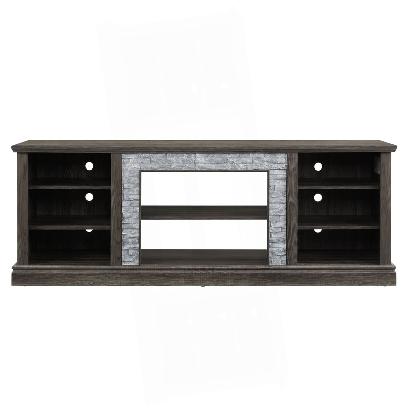 Crédence de rangement Jazai, H 25,86 po x L 70,14 po x l 15,37 po, Non, Gris 1