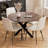 36in Round Dining Table Sets with Velvet Dining Chairs-1612051866-1626548015-1626548014