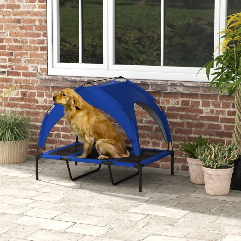 Pet Bed, Blue, 106" W x 76" D x 94" H