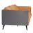 Nicola 83" Leather Sofa
