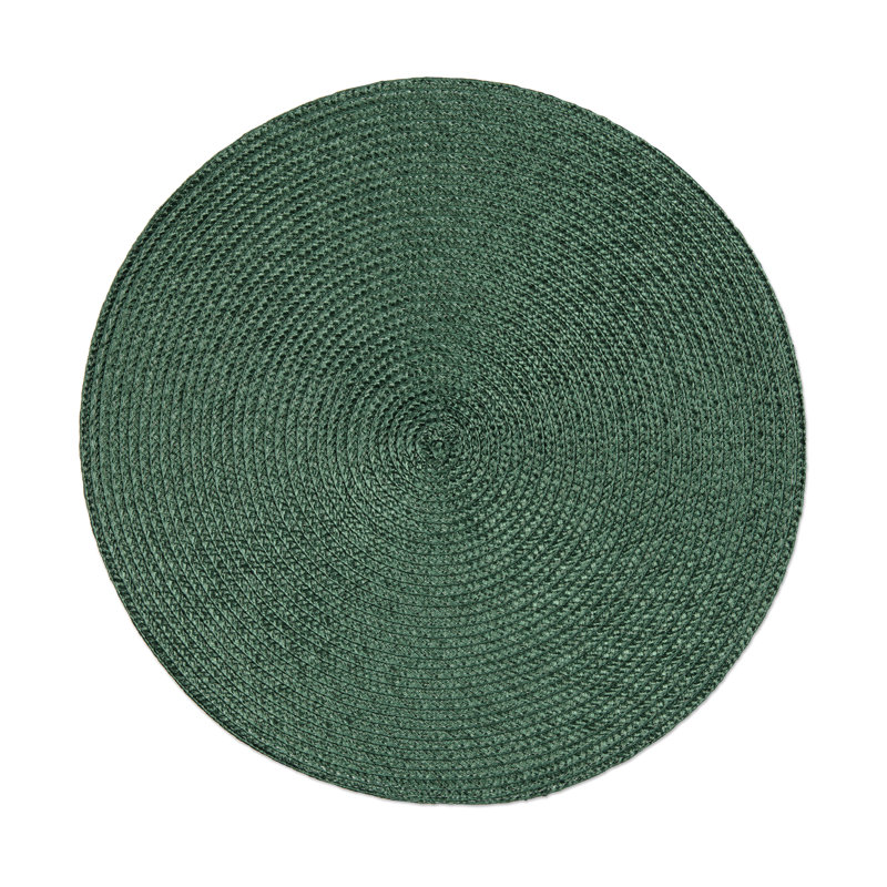 Polypropylene Plastic Placemat, Green