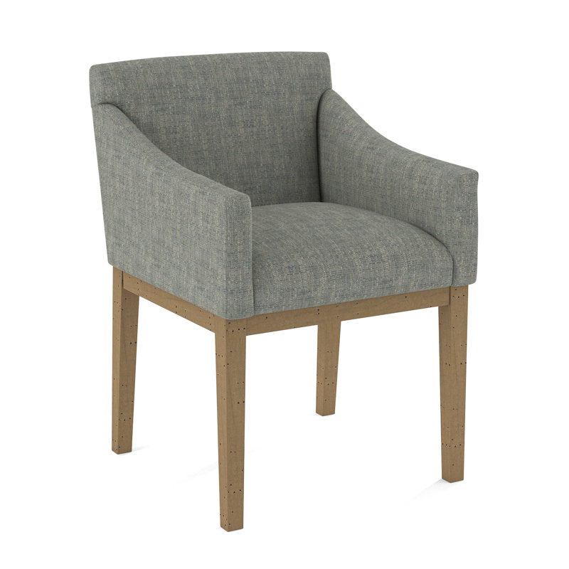 Upholstered Arm Chair, English Saddle, 61650-33
