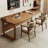 Brown Rectangular Solid Wood desk-108304452