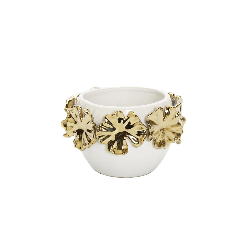 Bol décoratif en blanc