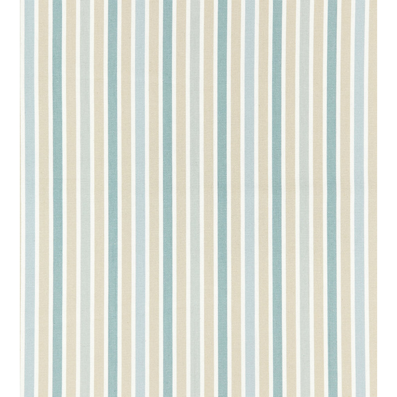 Chatham Leeds 100% Cotton Stripe Fabric, Seaglass