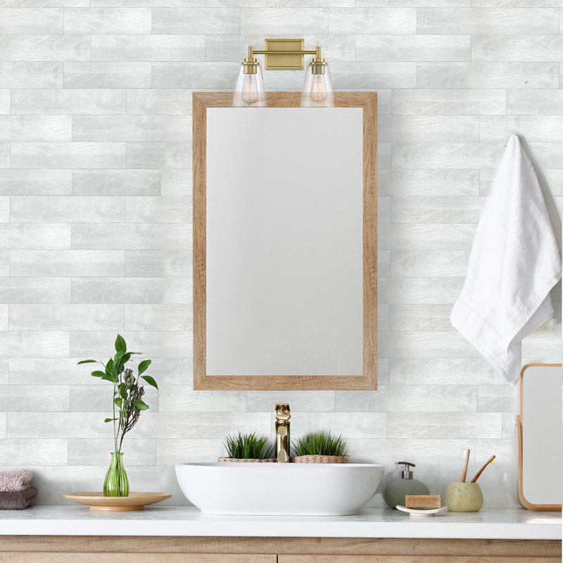 Éclairage pour salle de bain 2 lumières à intensité variable Dre