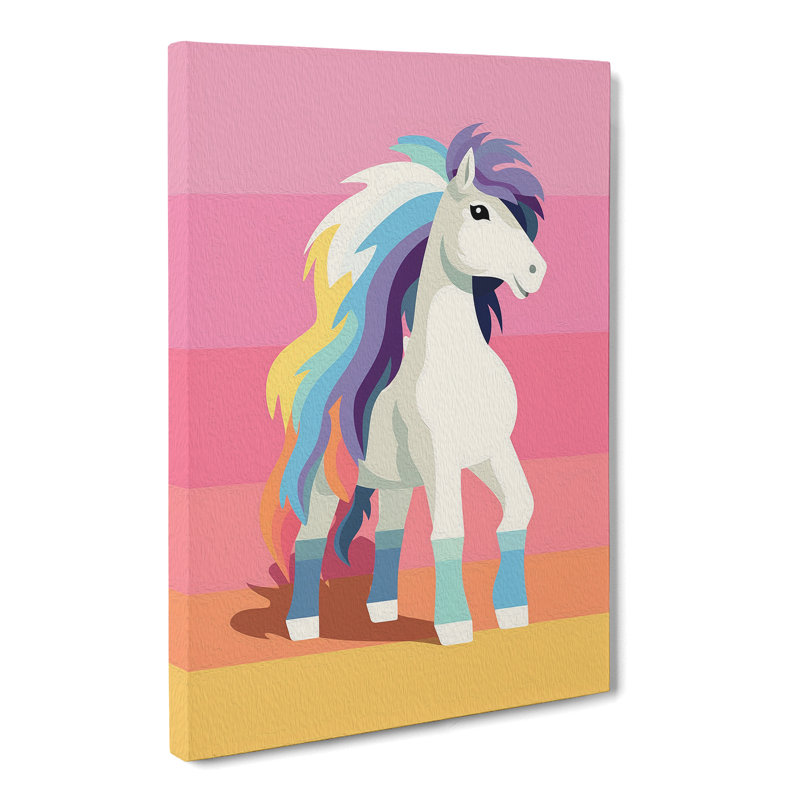 Pony Minimalism No.2 - Print, 50cm H x 35cm W x 3cm D
