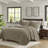 Queen 3 Piece Luxurious Oversized Quilt Set-119922203-119922204