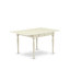 Ensemble de 5 pièces pour 4 pièces comprenant une table de salle à manger rectangulaire avec Dropleaf et 4 chaises de cuisine, lin blanc-131571708-106903016-109972846