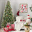 Arbre de Noël 7 pi avec 450 lumières DEL blanc chaud-1657259694