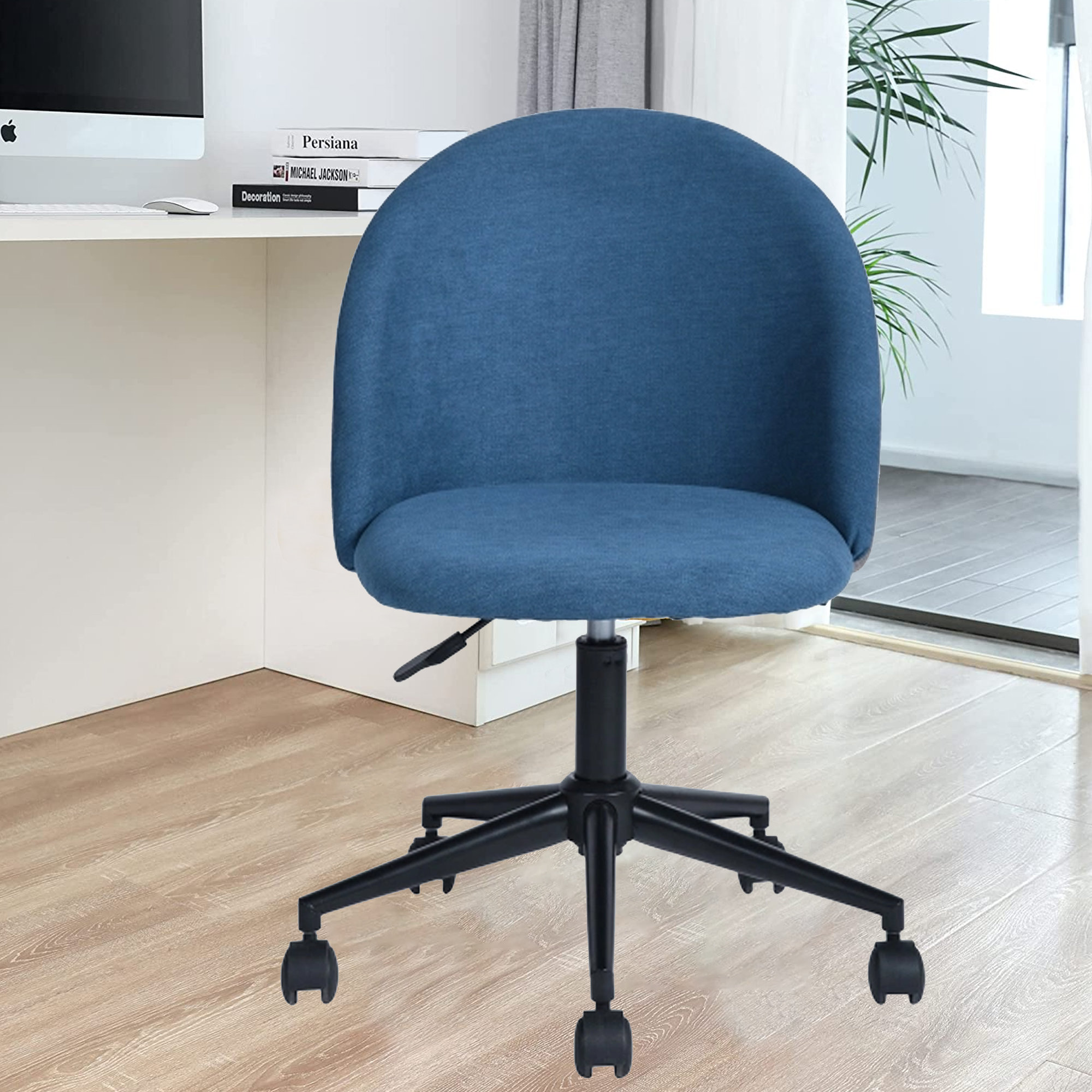 Ebern Designs Yeraldi Polyester Blend Task Chair Wayfair