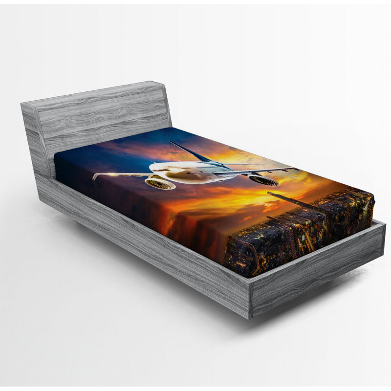 Microfiber Fitted Sheet, Twin Fitted Sheet