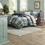 Ensemble de literie pour lit simple, édredon en microfibre, style maison moderne