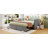 Twin Size Upholstered Daybed With Pop Up Trundle-960973076