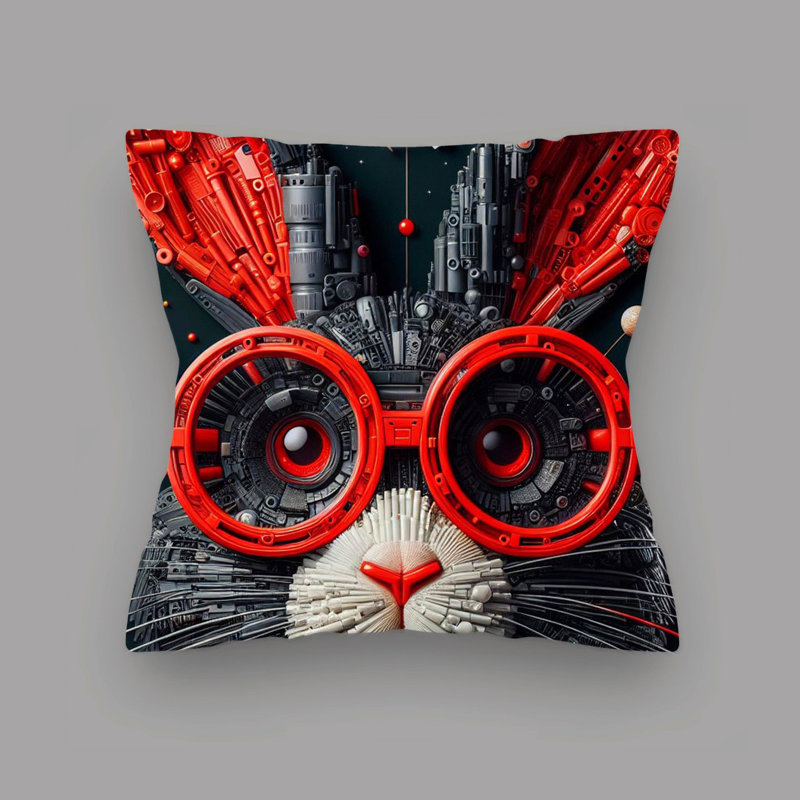 Reversible Throw Pillow