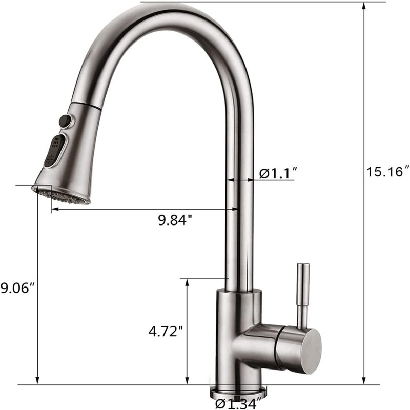 Latitude Run Benjiam Kitchen Faucet