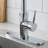 Industrial Single-Handle Spring Spout Kitchen Faucet with Pull-Down Sprayer (Set of 2)-128613757