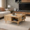 Table basse avec rangement Aidtya
