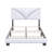 Boyd Sleep Cornerstone Upholstered Faux Leather Platform Bed, Adjustable Height Headboard, Box Spring Required-82004448-82004444